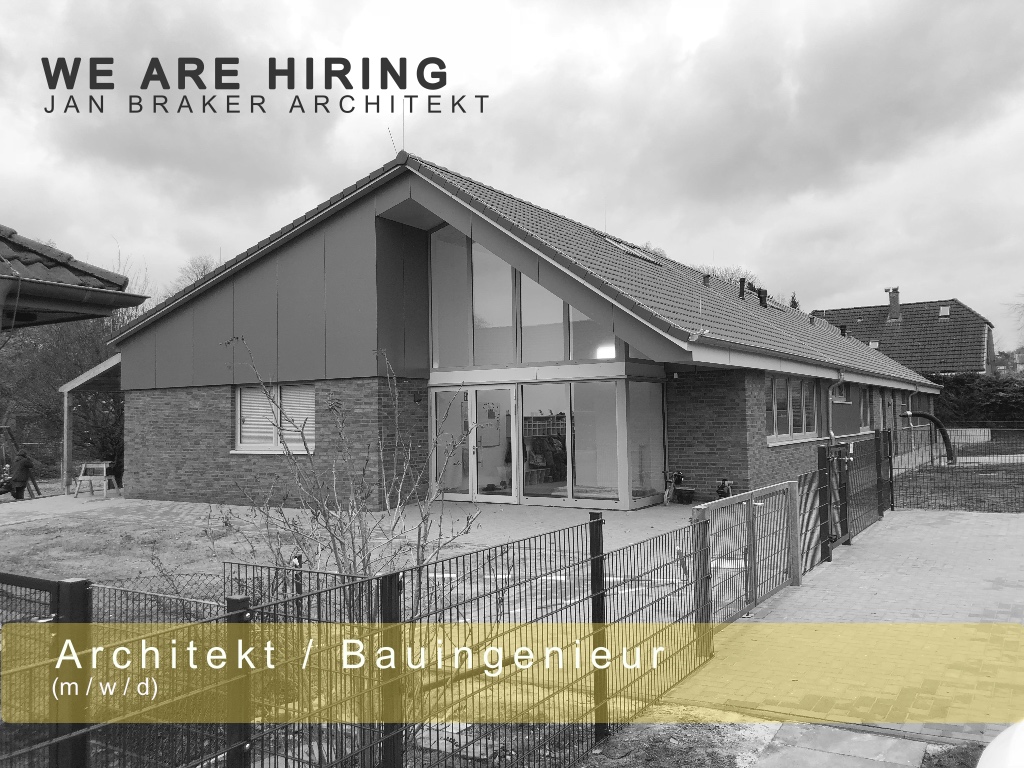 We are hiring 
Architect / Structural Engineer (f/m/d) Vorschau